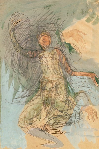Cambodian Dancer by Auguste Rodin